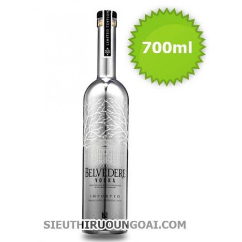 Rượu Belvedere Vodka silver 700ml