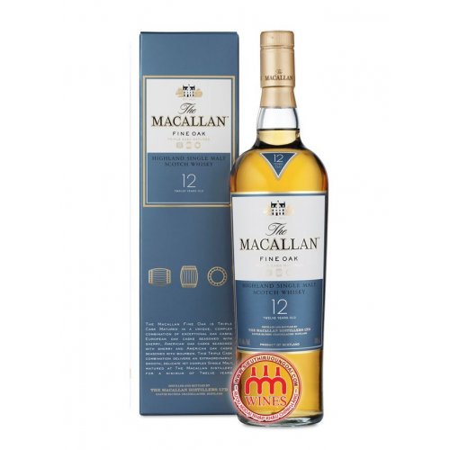 Rượu Macallan 12 YO Fine Oak 