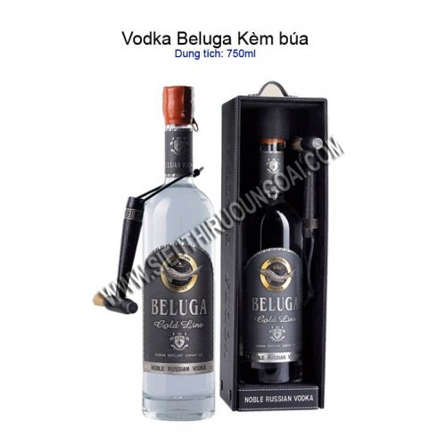 BELUGA GOLD LINE Hộp da búa