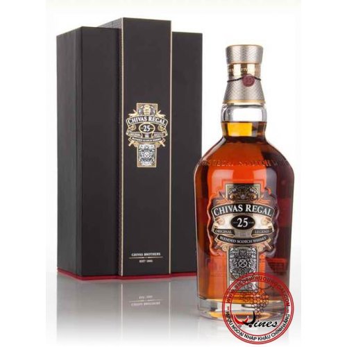 Rượu Chivas 25YO 700ml (mẫu mới)