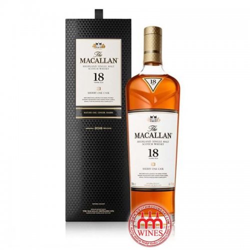 Rượu The Macallan Sherry Oak 18 years old