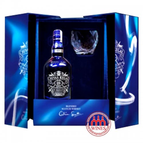 Chivas 18 years old Blue Signature Gift box 2020