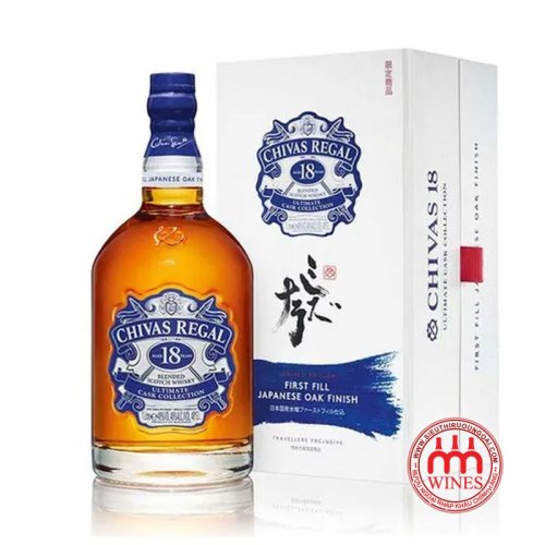 RƯỢU CHIVAS 18 years old JAPANESE OAK FINISH 1 Liter