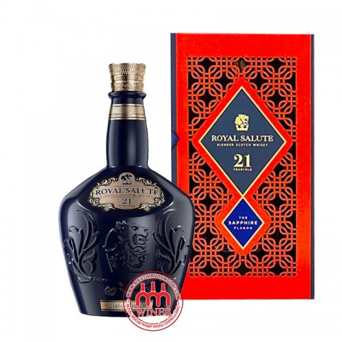 CHIVAS ROYAL SALUTE 21 years old THE SAPPHIRE 1Liter
