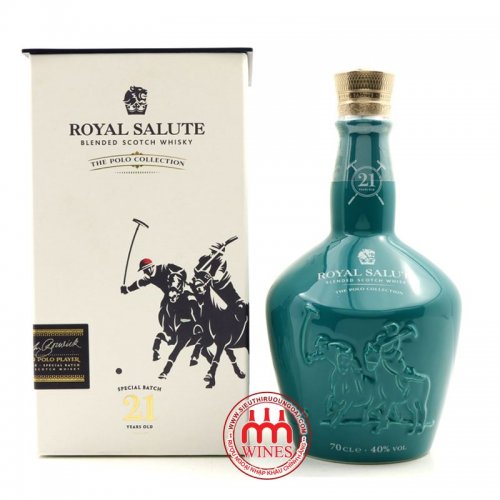 Royal Salute 21 years old World Polo Edition (Xanh Ngọc)
