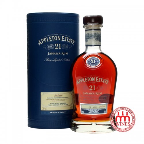 Rượu Appleton Estate 21 Years Old Rum