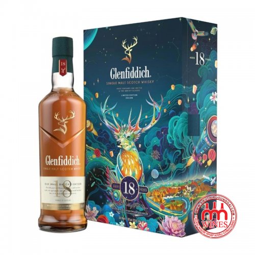 GLENFIDDICH 18 YEAR OLD Gift box 2022