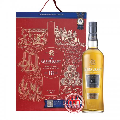 Glen Grant 18 years old Gift box