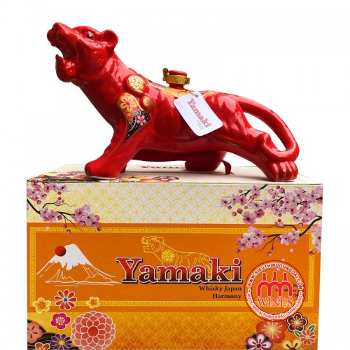 Rượu Hổ sứ Yamaki - Hổ Đỏ Hộp Giấy