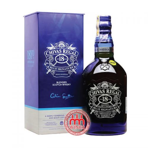 Chivas 18 năm (YO) Blue Signature