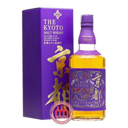 Rượu Kyoto Whisky Nishijin Ori Murasaki (Kyoto PURPLE)
