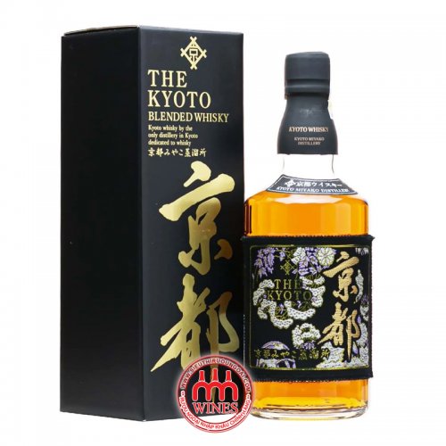 Rượu Kyoto Whisky Nishijin Ori Kuro (Kyoto Black)