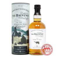 THE BALVENIE THE WEEK OF PEAT AGED 14 YEARS