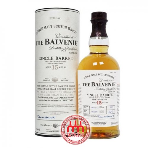 THE BALVENIE SINGLE BARREL 15 YEARS