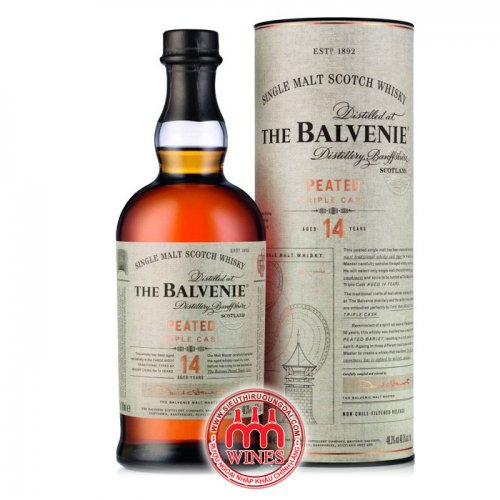 THE BALVENIE PEATED TRIPLE CASK AGED 14 YEARS