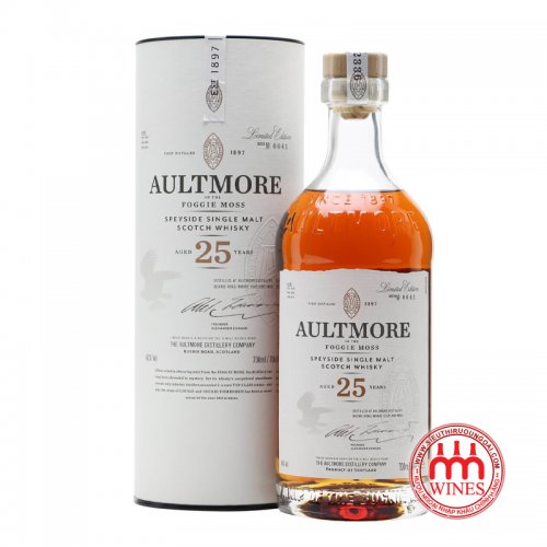 Aultmore 25 years old , 700ML, 46%