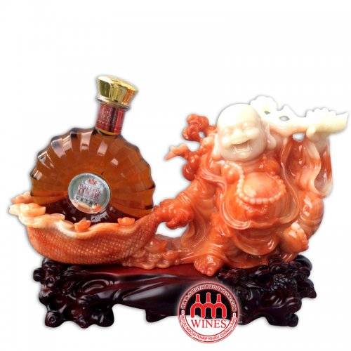 Kệ Phật Dilac đá Cam Ngọc + Rượu D&#39;or XO