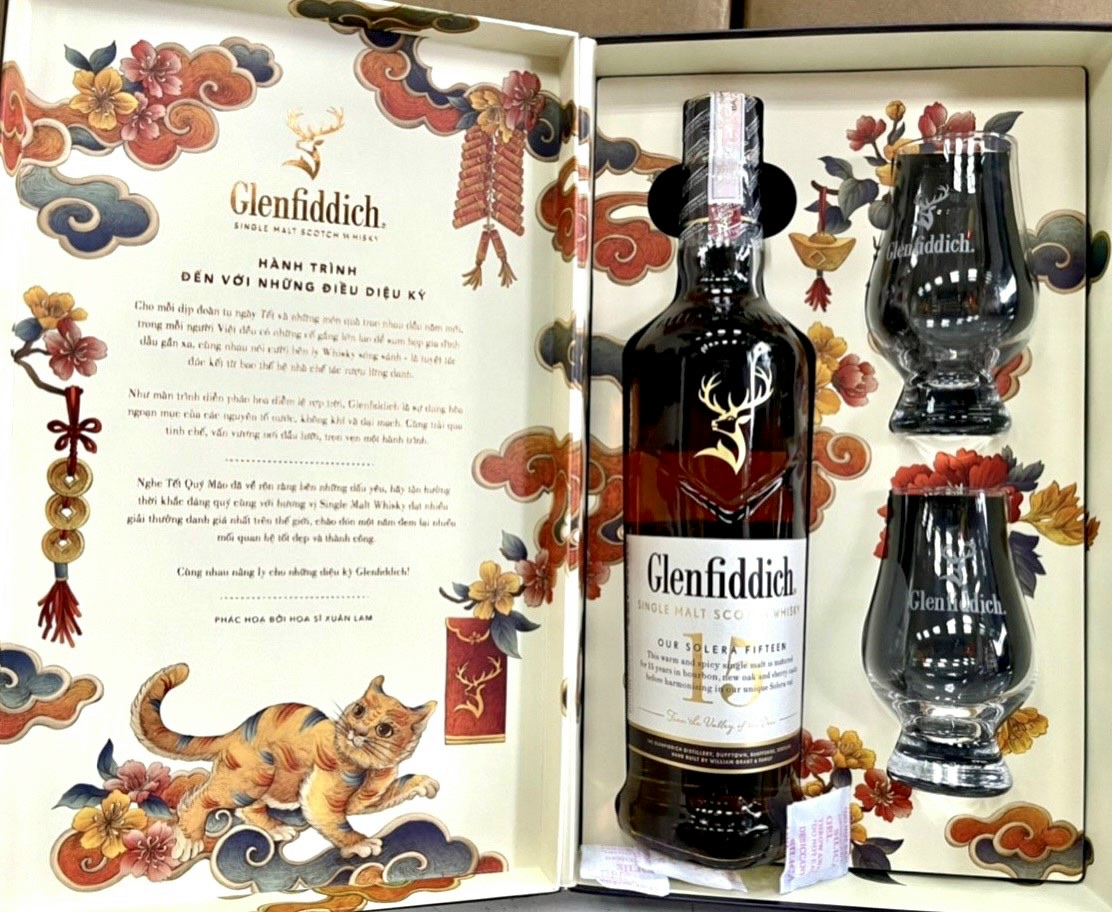 Tham khảo những mẫu rượu GLENFIDDICH 2023 sang trọng