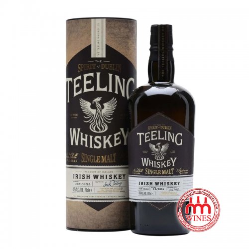 TEELING SINGLE MALT WHISKEY NON CHILL 700ML, 46%