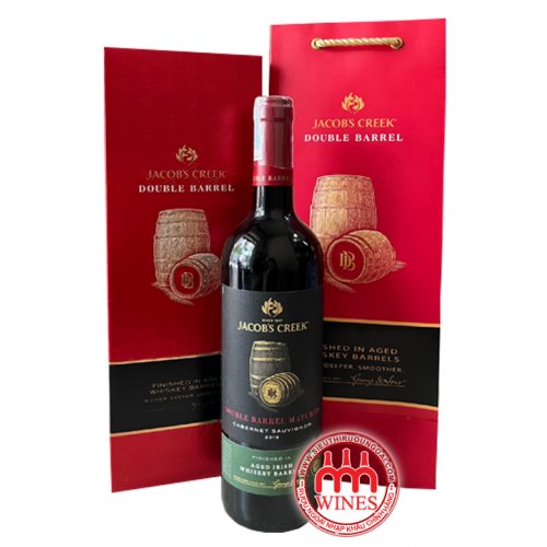 Jacob's Creek Double Barrel Cabernet Sauvignon Gift Box 2023