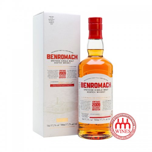 BENROMACH CASK STRENGHTH 2009 - BATCH 4 