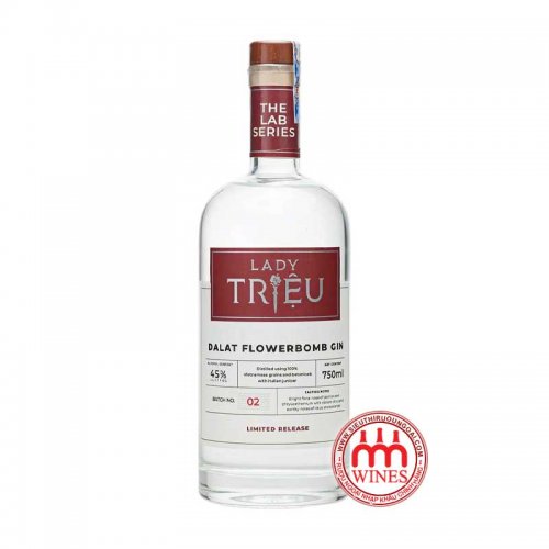 Lady Trieu Lab Series Dalat Flowerbomb Gin 750ml