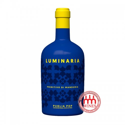Puglia POP Luminaria Primitivo di Manduria (Xanh dương)