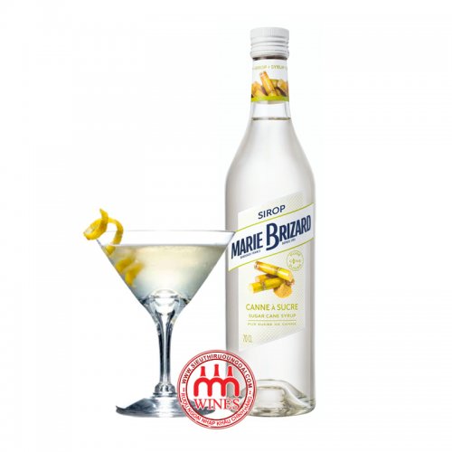 SYRUP MARIE BRIZARD Cane Sugar/ sucre de Cane