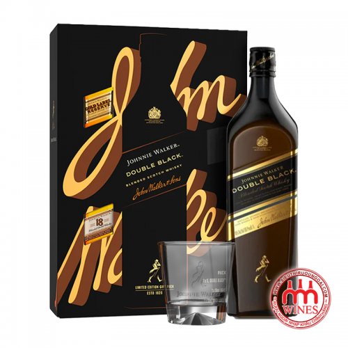 JW DOUBLE BLACK GB F24 + GLASS 1000ml