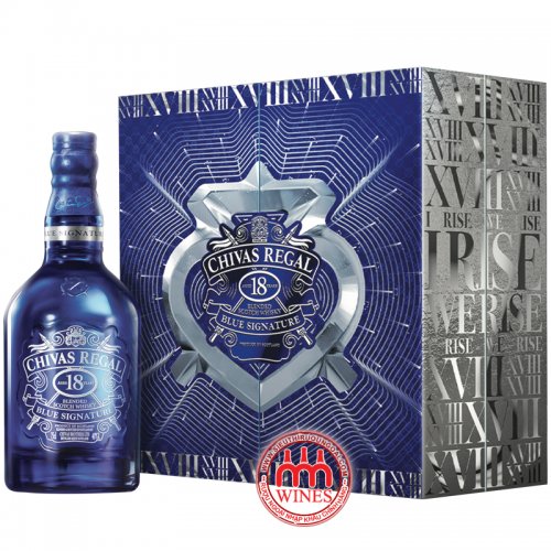 Chivas Regal 18 years old Blue Signature Gift 2024