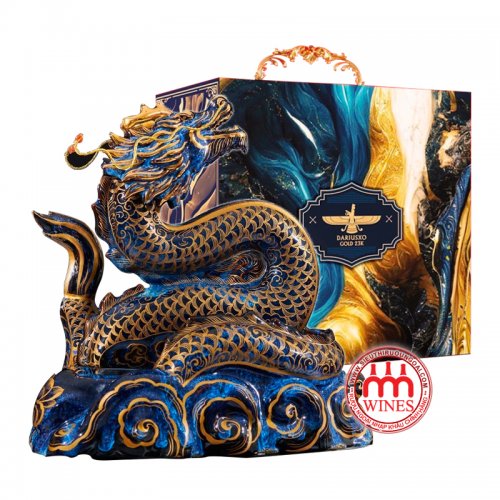Rượu Rồng Sứ VIP Royal Darius Brandy XO Gold 23k