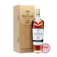 MACALLAN SHERRY OAK 25 YEARS OLD 43%, 700ML (NEW)