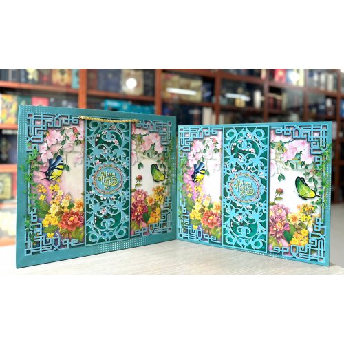 Hộp Quà Màu Xanh + Túi xách