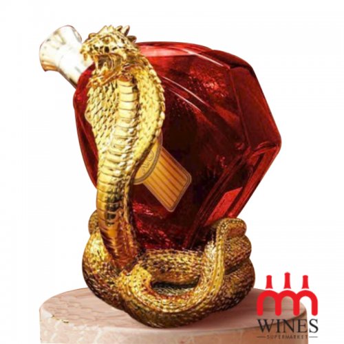 Kệ rắn + Rượu Brandy Janus D&#39;or 2500ml