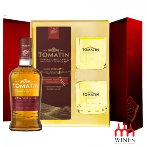 Tomatin Cask Strength Gift Box 700ml