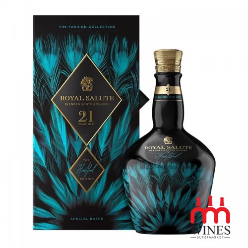 Royal Salute 21 Years Old Harris Reed Edition (Màu Xanh)