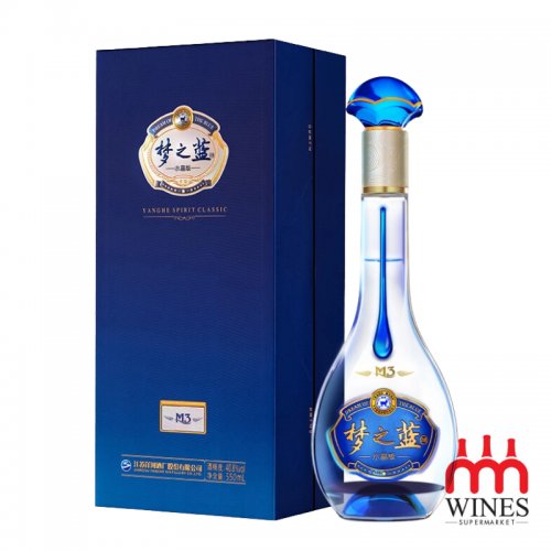 Rượu Mộng Chi Lam M3- Pha Lê 梦之蓝 M3 550ml