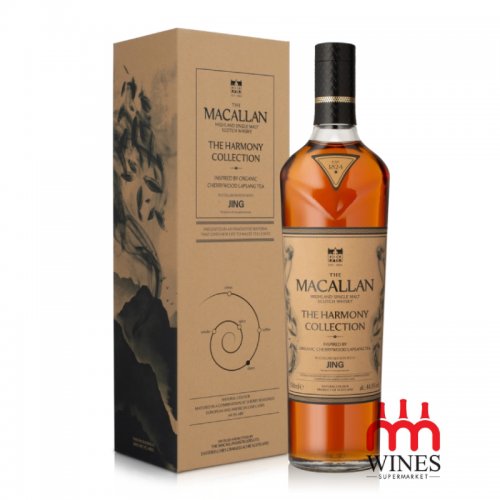 The Macallan Inspired By Organic Cherrywood Lapsang JING Tea  700ml