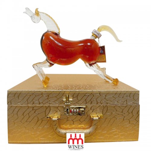 Rượu Linh Vật hình Ngựa thuỷ tinh (N01) 1000ml