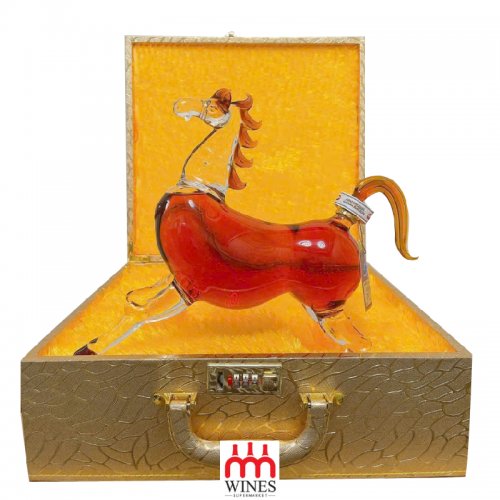 Rượu Linh Vật hình Ngựa thuỷ tinh (N02) 1000ml