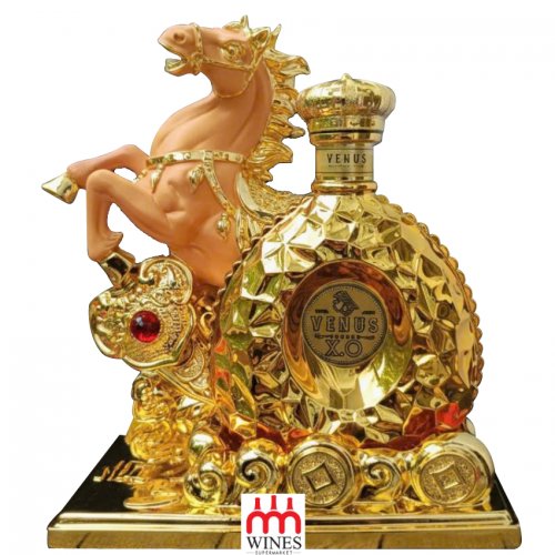 Kệ Ngựa Vàng + Venus Brandy XO Gold
