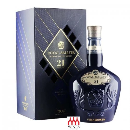 CHIVAS ROYAL SALUTE 21 years old THE SAPPHIRE 1Liter
