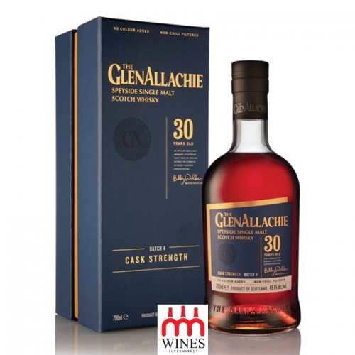 GLENALLACHIE 30 YEAR OLD CASK STRENGTH 700ml