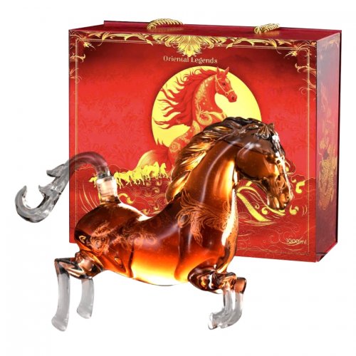 Whisky Oriental Legends 24K Golden Flakes Horse 1000ml