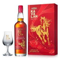 Kavalan TRIPLE Sherry Cask Single Malt Whisky, GIFTSET F26 