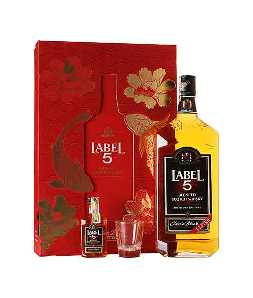rượu label 5, rượu whisky, rượu hảo hạng, rượu quý, rượu giá tốt, rượu nhập, hương vị êm dịu 