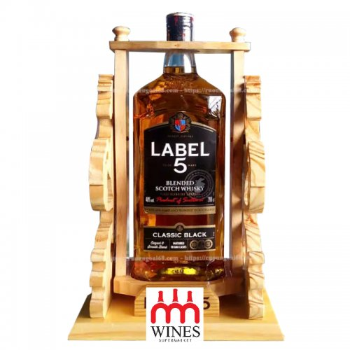 rượu label 5, rượu whisky, rượu hảo hạng, rượu quý, rượu giá tốt, rượu nhập, hương vị êm dịu 