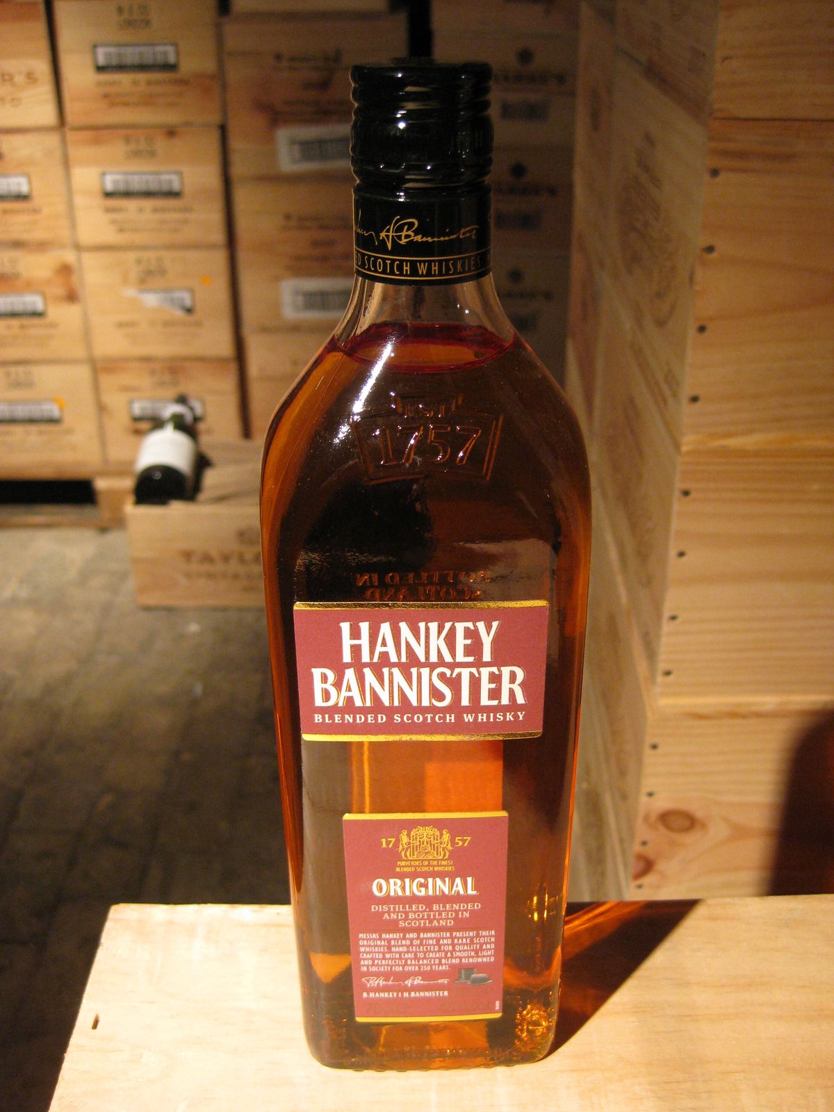 Rượu Hankey Bannister, rượu ngon, hương vị dịu êm tinh tế, rượu nhập, rượu đạt chuẩn, rượu giá tốt