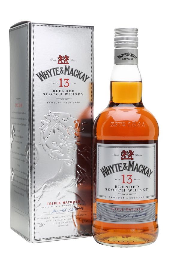 Rượu Whyte & Mackay chính hãng, Công thức phối trộn kép Whyte Mackay, Review rượu Scotch Whisky mượt mà, Giá rượu Whyte & Mackay 2026, Hương vị whisky phối trộn ngon.