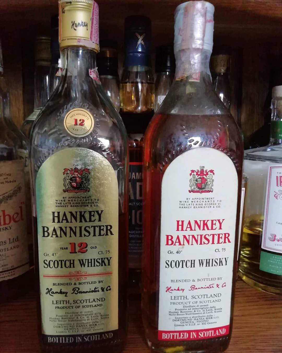 Hankey Bannister Heritage Blend, traditional Scotch recipe, whisky flavor notes, premium blended Scotch, aged spirits.